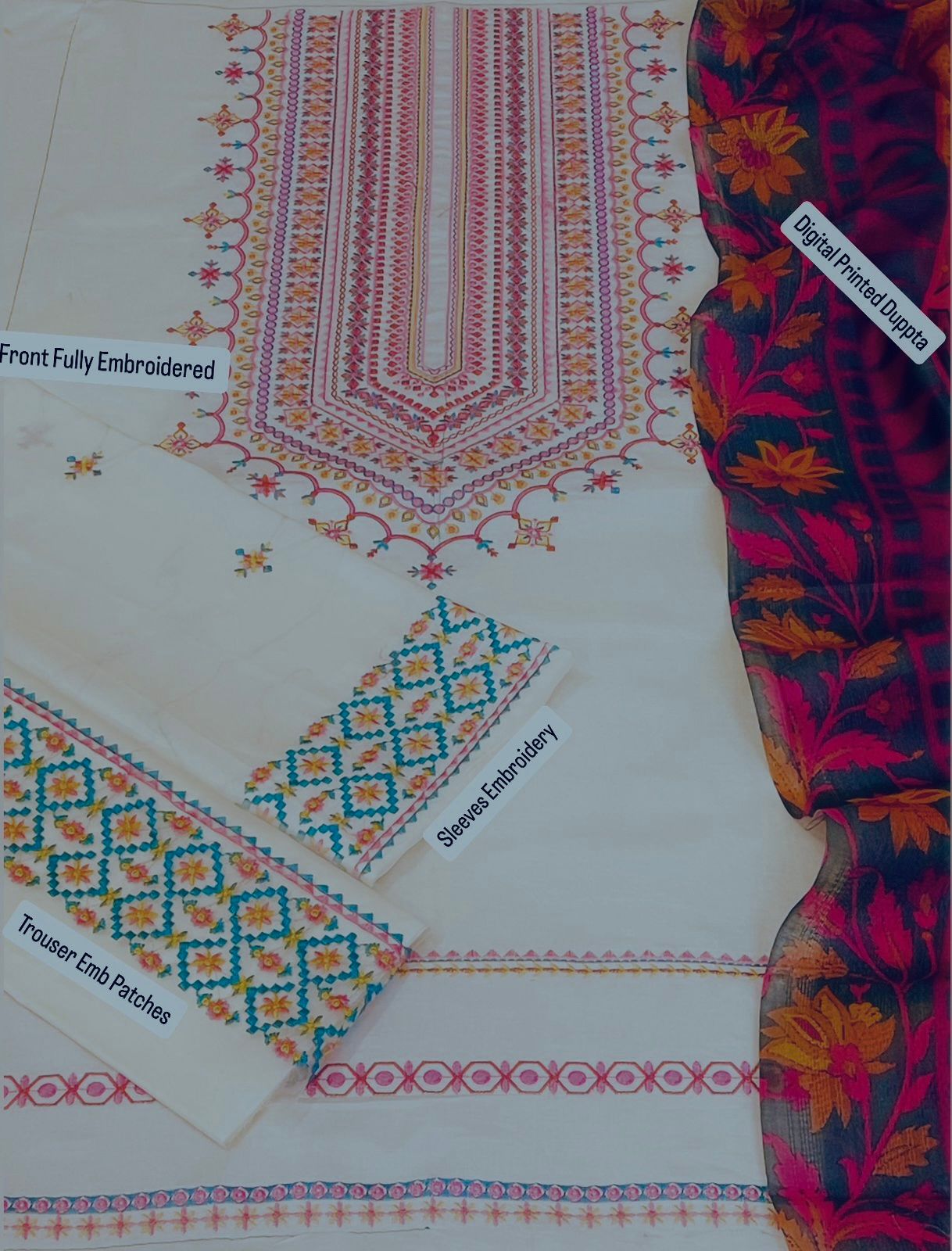 Fabric Premium Lawn airjet
