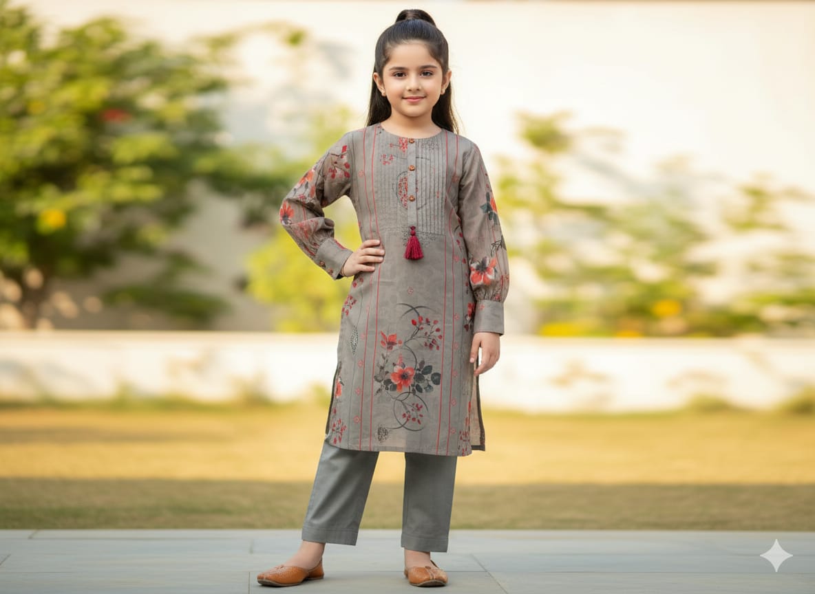 Kids Collection – Stylish Lawn Outfit