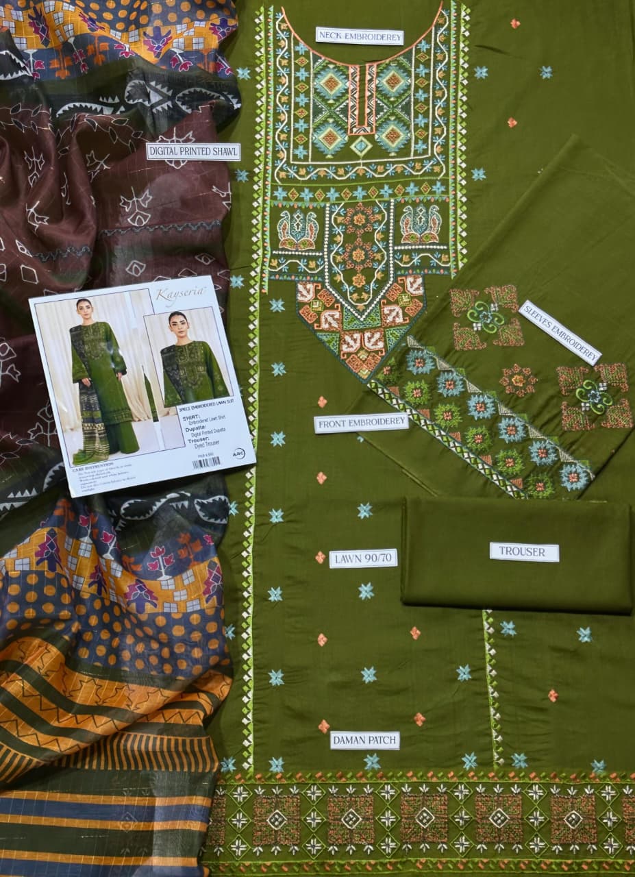 Summer Collection 2026 – 3Pc Lawn