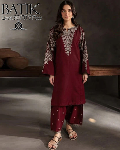 Azure fabric lawn