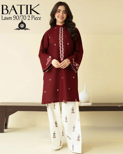 Azure fabric lawn