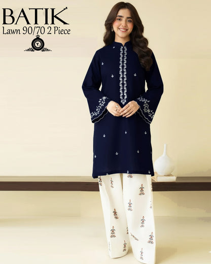 Azure fabric lawn