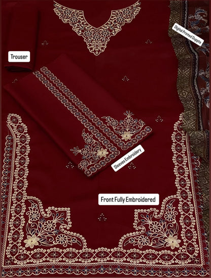 Fabric: Premium Lawn Airjet