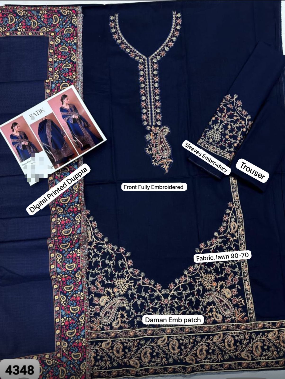 Fabric: Premium Lawn Airjet