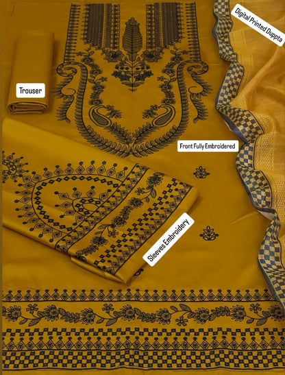 Fabric: Premium Lawn  Airjet