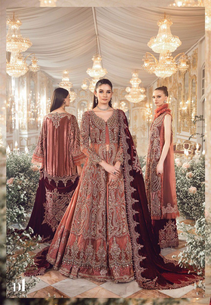 FABRIC NET Frok With Malai Trouser