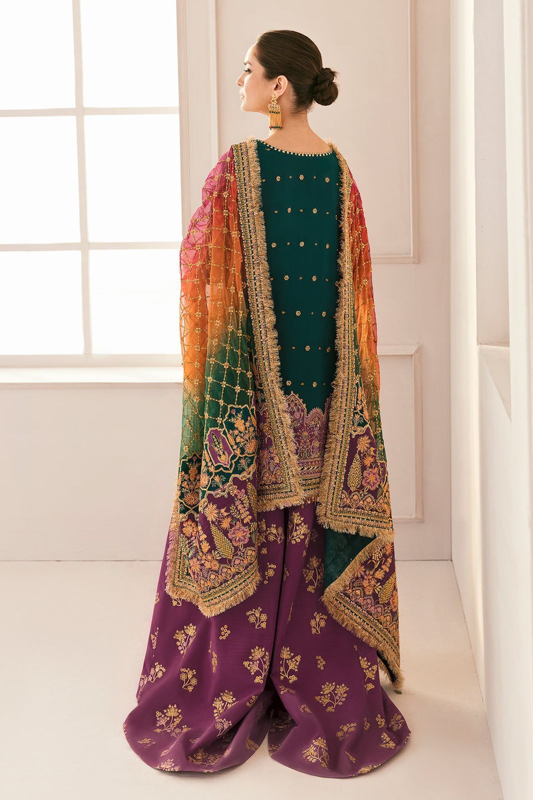 FABRIC ORGANZA Suit With SHAMOOZ SILK Trouser&nbsp;