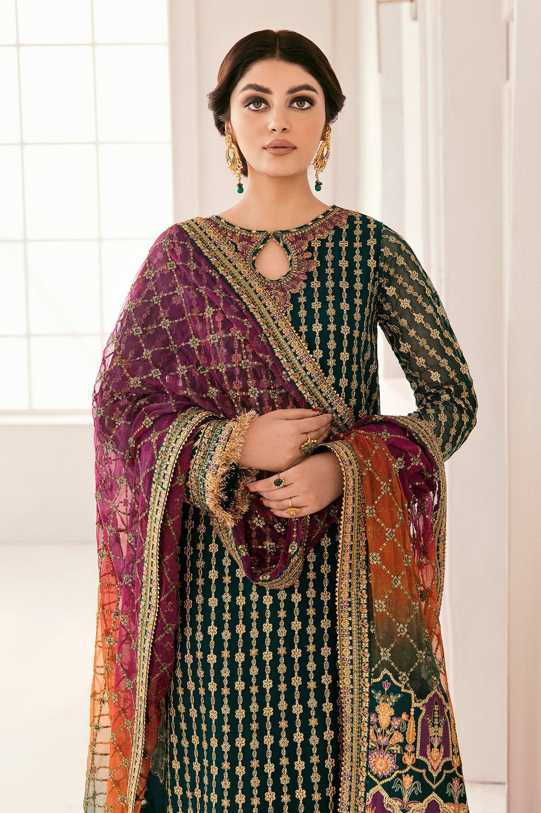 FABRIC ORGANZA Suit With SHAMOOZ SILK Trouser&nbsp;