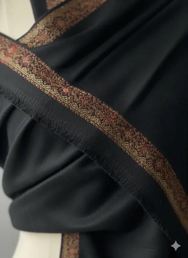 Women's Pashmina Wool Plain Shawl