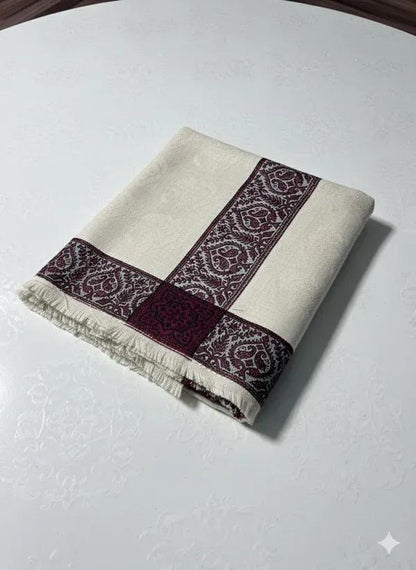 Women's Pashmina Wool Plain Shawl