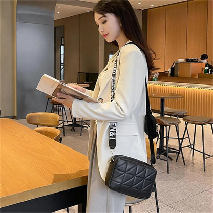 Charming Ivory Embroidered Crossbody Bag